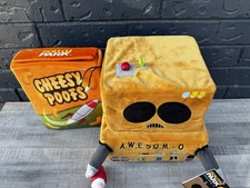 KIDROBOT South Park Eric Cartman AWESOM-O 4000 Talking Plush Cheesy Poofs