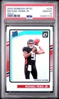7729 Michael Penix Jr 2024 Panini Donruss Optic #279 Holo Rated Rookie PSA 10