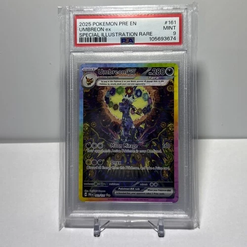 Umbreon 161/131 Special Illustration Rare Prismatic Evolutions PSA 9