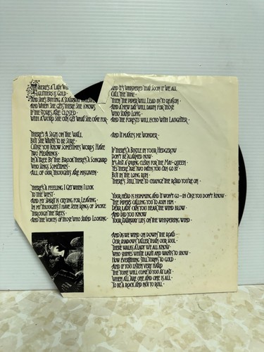 Led Zeppelin 4 IV Untitled LP 1975 Reissue PRC Pressing Gatefold G+ *Low Grade* - Picture 5 of 10