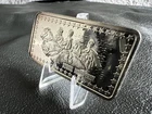 1 oz Hamilton Mint Stone Mountain .999 Fine Silver Bar Wonders of America Toned