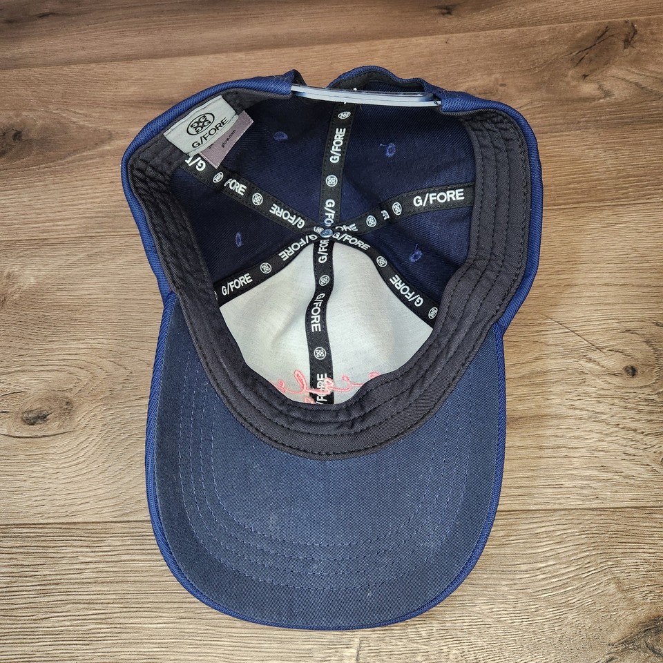 Casquette G/FORE G4 Snapback - Blanche, Brodée, Coupe Ajustable - Homme, Neuve