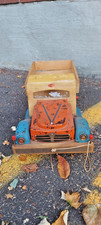 Vintage Large Wooden Toy Truck Read Description