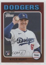 2024 Topps Heritage High Number Chrome 298/699 Kyle Hurt #609 18k3