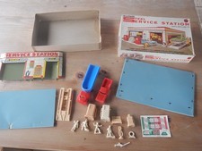 Vintage T. Cohn No. 624 Steel Service Station In Box With Accessories