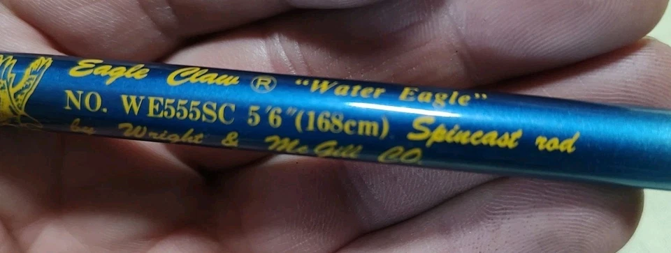 NUEVO Eagle Claw Pack-it caña giratoria telescópica 5' 6" acción media ~ caña de pescar* Foto 3 de 4
