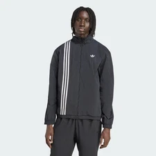 adidas men Firebird Front Stripes Woven Track Top