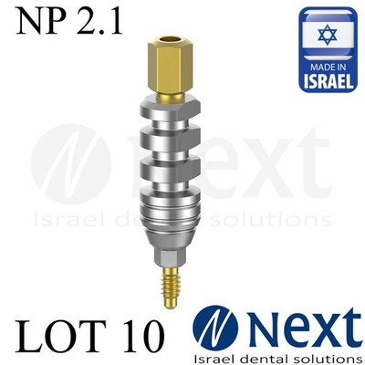 Lot x10 Impression open transfer abutment narrow slim 2.1 mm platform