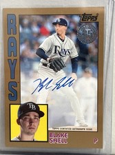 2019 Topps - 1984 Topps Baseball Autographs Blake Snell #84A-BS Gold 10/50