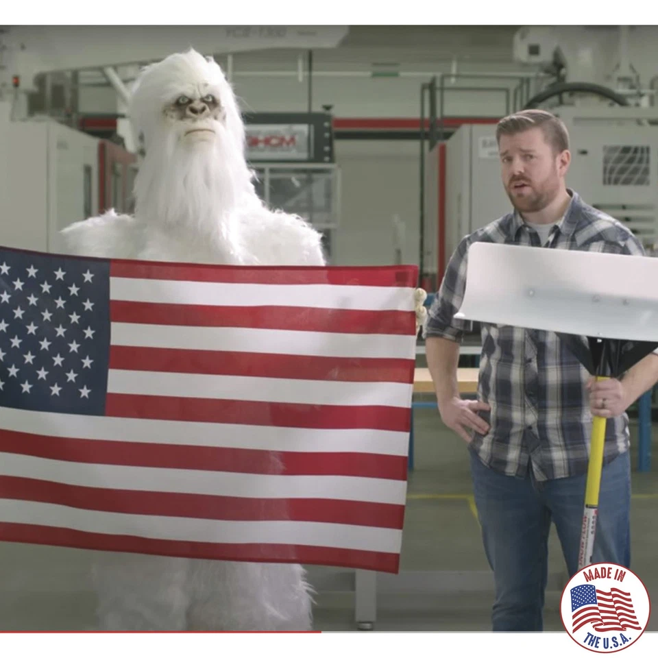 The SnowPlow Snow Pusher, 24in.W, Model# 50524 - Image 2 of 4