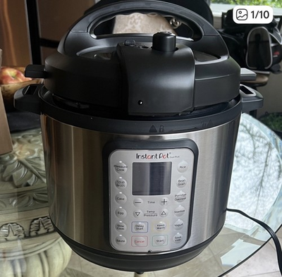 #ad Instant Pot Duo Plus Black and Silver Pressure Cooker Brand new $145.00