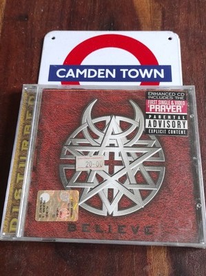 Disturbed - Believe Enhanced Hype Sticker Cd Sigillato