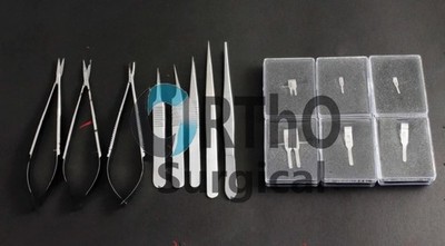 Hand Surgery Basic 14 PCs Set of Micro Surgical Instruments By Ortho Surgical
