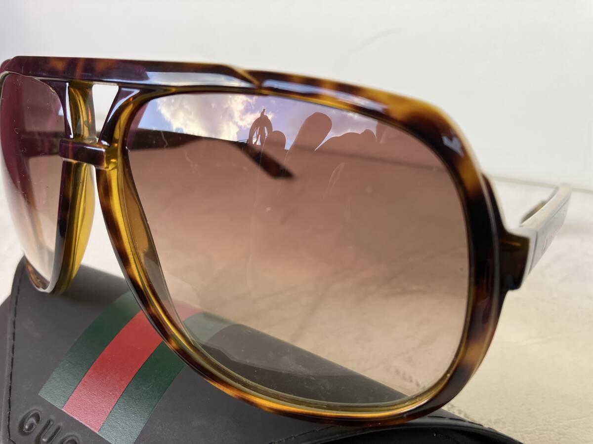 GUCCI GG 1622 S 7919M 63 14 Shelley line aviator double bridge 2 bridge teardro thumbnail 3