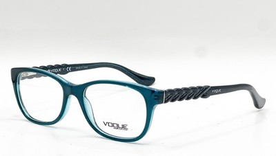 NEW VOGUE VO 2911 2260 PETROLEUM GREEN GLITTER GREEN AUTHENTIC EYEGLASSES 51-17