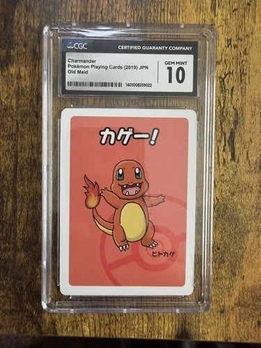 2019 Japanese Pokemon TCG Charmander Old Maid CGC 10 Gem Mint