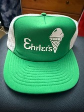 Ehrler's Icecream hat; Limited edition Green Vintage promo hat; Collectible item