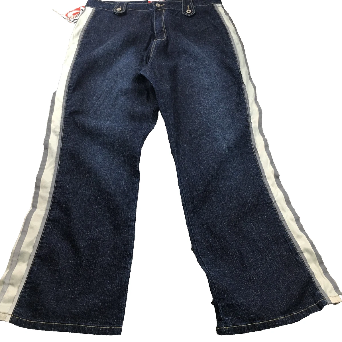Jeans Boyfriend Lazer Jeans Taille 20 Court - Occasion Très Bon état, Mélange Coton/ramie/spandex, Ourlet Modifié