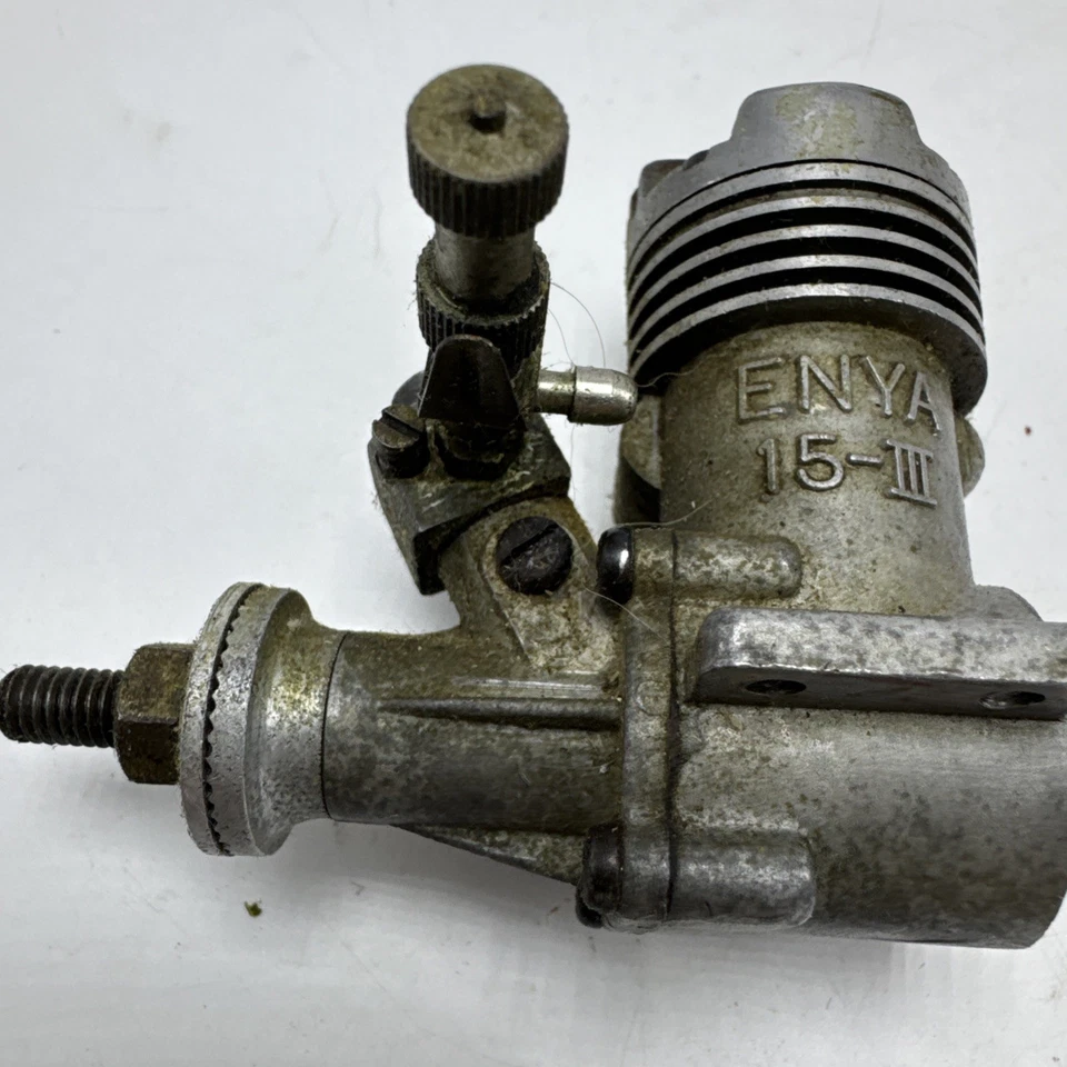 Enya 15-III Model 3303 RC Model Airplane Engine Vintage - Image 3 of 4