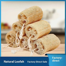 6pcs of Natural Loofah Sponge Dishwashing Brush, Scratch Resistant Kitchen Clean
