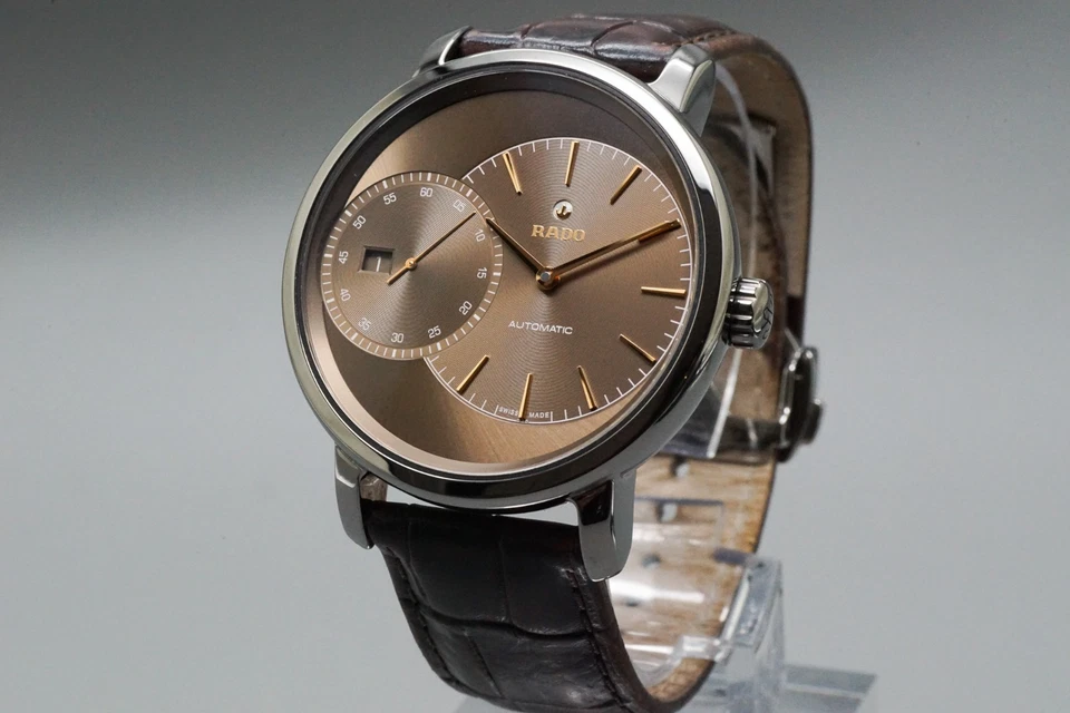 *Casi COMO NUEVO* RADO DIAMASTER 657.0129.3 Alta Tecnología Cerámica 43mm Reloj Automático Hombre Foto 4 de 4