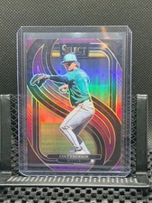 Colt Emerson 2025 Select -  Premier - Purple Prizm #68/75 - #132 Mariners