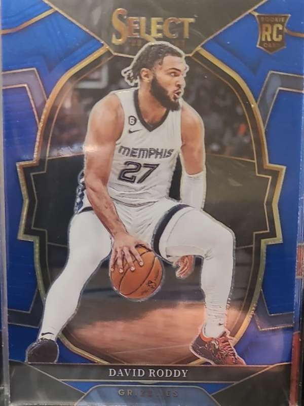 2022-23 Panini Select - Blue (Retail Base) #78 David Roddy
