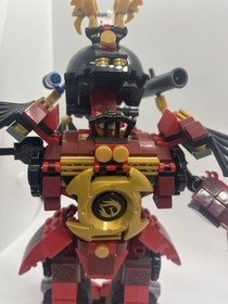 NINJAGO KAI FIRE MECH 70500 AND NINJAGO SAMURAI MECH 9448 LOT WITH TEO MINIFI