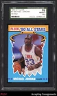 1990-91 Fleer All-Stars #5 Michael Jordan SGC 8.5 NM-MT+ Bulls