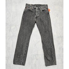 Levi's 501 Premium Jeans Men 30x31 NEW Original Straight Leg Grey Stone Washed