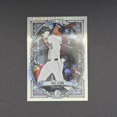 2026 Bowman Chrome MAX CLARK Sterling Mojo INSERT #BST-5 Detroit TIGERS