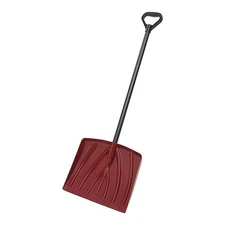 Zoro Select Sk4000 Snow Shovel, 12 In W X Plastic Blade, 26 In L Steel Handle