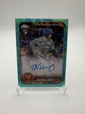2024 Topps Chrome Taylor Kohlwey Aqua Wave RC Auto /199 #RA-TK