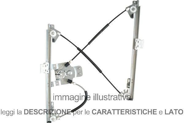 Alzacristallo Meccanismo Anteriore Citroen C5 Mk2 Dal 2008 Sinistro 5 Porte
