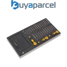 Image of Sealey S01126 Siegen Specialised Bit Set & Folding Hex Keys with Tool Tray 192pc