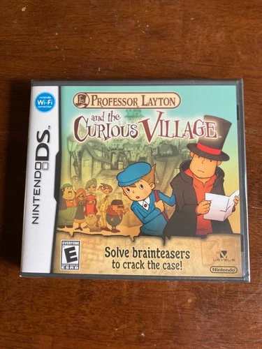 New ListingProfessor Layton and the Curious Village (2008) Nintendo DS  - New, Sealed!