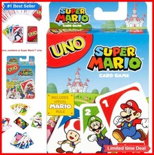 UNO Super Mario Bros Card Game 2 to 10 Player...