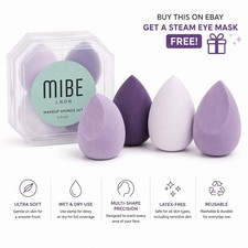Makeup Sponge Set (4 Pack) – Ultra Soft Beauty Blender Sponges. Latex Free