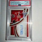2022 panini immaculate football Patrick Mahomes /10 PSA AUTO 10