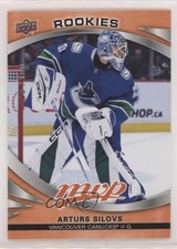 2023-24 Upper Deck MVP Rookies Orange 40/100 Arturs Silovs #235 1s78