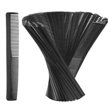 Hestya 36 Pack Hair Comb Bulk 7 Inch Carbon Fiber 36 Count Pack of 1