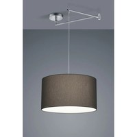 Pendelleuchte Certo 2, IP20, E27, Chrom, Anthrazit