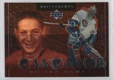 2000-01 Upper Deck Legends Essence of the Game Patrick Roy Terry Sawchuk HOF n1u