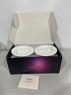 Philips Hue White & Color Ambiance LED Smart 5/6" Recessed Downlight 4 Pack