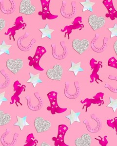 Pink Pony Club Confetti - 200 pcs | Cowgirl Tablescape, Silver Glitter