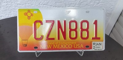 Original USA Kennzeichen Nummernschild - US License Plate - NEW MEXICO