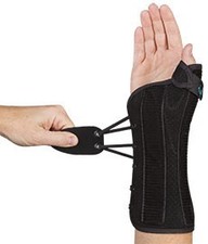 Med Spec Ryno Lacer II - Wrist  Thumb Support - Black