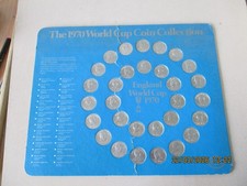 ESSO THE 1970 WORLD CUP COIN COLLECTION - COMPLETE SET