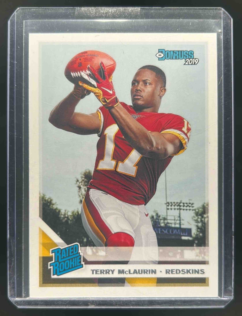 2019 Donruss Terry McLaurin Rookie RC #329 Redskins