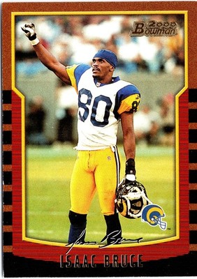 Isaac Bruce 2000 Bowman #90 St. Louis Rams